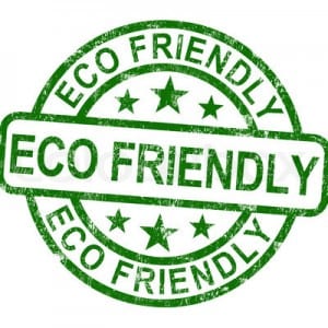 Eco Friendly Stamp As Symbol For Recycling Or Nature