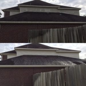 Home Before & After Pressure Washing