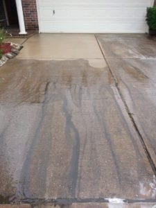 Think about the wear and tear that your concrete surfaces are exposed to in a day. Vehicles, people, the elements… These are surfaces that are constantly interacting with external factors. Our job is to restore your concrete to “just like new” condition. We use power washing to remove dirt, grime, algae, chewing gum, and more from your concrete and driveway. A good rule of thumb: If it doesn’t belong there, our team will get rid of it safely and efficiently. We rely on the best commercial pressure washing equipment on the market and combine it with a special blend of cleaning agents. This allows us to loosen any unwanted debris and remove stains, discoloration and fading.