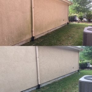 HOUSE WASHING Your home should be a beacon of curb appeal. Invest in the beauty of your home – today and into the future – with the help of Cypress Pro Wash! OUR SOFT WASHING SOLUTION Cypress Pro Wash balances superior results with safe service. That’s why we’re committed to soft washing as our go-to method for your home. This technique uses lower water pressures to gently remove buildup from your exterior. We also use a powerful blend of environmentally-friendly cleaning detergents, which keeps the grime away for longer as well as effectively restores that “just like new” aesthetic to your home. Texas weather is beautiful, but it can take a toll on your home. We remove dirt, mold, algae, rust, and other buildups that otherwise bring down the curb appeal and long-term value of your property.
