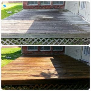 Deck cleaning is good for your deck, your curb appeal, and your investment.