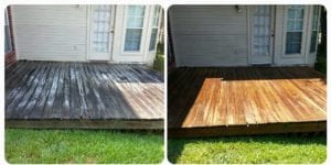 Deck Cleaning and Sealed. Call Today for your Deck Cleaning.