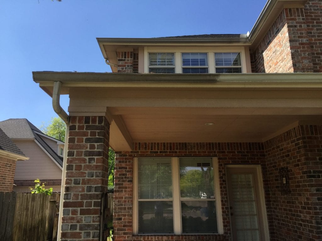 GUTTER WHITENING Your gutters are clog-free and ready for action. You’re prepared for any rainy day. But is your property’s curb appeal up to snuff, too? With a gutter brightening solution from Cypress Pro Wash, the answer will always be “yes!” WHERE PRACTICALITY AND CURB APPEAL MEET There’s no denying it: your gutters are one of the most singularly functional aspects of your space. But that doesn’t mean they should be at the expense of your property’s curb appeal. Cypress Pro Wash offers a gutter brightening solution that will: Remove tiger stripes Our special cleaning products are designed to remove the “stripes” of dirt and grime that run down the length of your gutter system. Lift away stains Dirt, pollen, and other imperfections are a thing of the past with our professional service on the job. Kill mold and algae These bacteria, plus mildew and moss, are a common sight on gutters. But we don’t just remove them – we kill the spore growth.